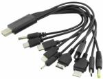  Cablu USB universal, cu 10 capete, L100638