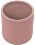  Pahar din silicon, 6 luni+, Old Rose, Appekids
