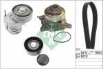 Schaeffler INA Pompa apa + Set curea transmisie cu caneluri Schaeffler INA 529 0534 30 (529 0534 30)