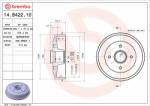 BREMBO Tambur frana BREMBO ESSENTIAL LINE 14. B422.10 (14.B422.10)