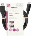 Nedis USB kábel | USB 3.2 Gen 1 | USB-A Dugasz | USB Micro-B Dugasz | 5 (CCGL61500BK10)