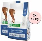 Nature's Protection Natures Protection dog junior maxi poultry 2 x 12 kg