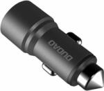 Dudao R5 univerzális autós töltő 2x USB 3.1A szürke (DUDCC31AB)