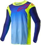 Alpinestars Racer Hoen 2024 motokrossz mez fluo sárga-kék-piros