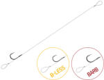 Delphin Kötött horog Delphin FLR Loop / 6db 8cm / 0, 22mm / BARB #10 (101004233) - marlin