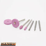 HANDY 10125-04 mini csiszoló és maró szett egyenes csiszolóhoz, Ø 3.1 mm (8 darabos) (10125-04)