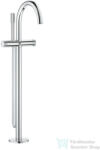 GROHE ATRIO PRIVATE szabadon álló kádtöltő csaptelep zuhanyszettel, alaptest nélkül, Króm 25229000 (25229000)