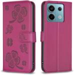  ART C LOVE R Husa portofel pentru Xiaomi Redmi Note 13 Pro bordeaux