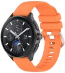  SILICON Curea înlocuibilă pentru Xiaomi Watch S3 portocaliu