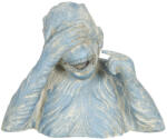 Clayre & Eef Figurina Maimuta polirasina albastra 24x11x19 cm (6PR3206) Figurina