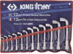 KING TONY 12 részes L-kulcs készlet 6*/6* 1912MR (1912MR) - goldentools