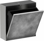 Hansgrohe XtraStoris Rock cos de gunoi 4 l oţel 56089800 (56089800) Cos de gunoi