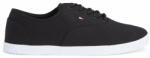 Tommy Hilfiger Teniși Tommy Hilfiger Canvas Lace Up Sneaker FW0FW07805 Black BDS