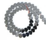  Hematit Gri Inima 8x8 mm - Margele Pietre Semipretioase pentru Bijuterii