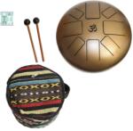  Tongue Drum din Otel - Handpan 30x30x17 cm - 1 Buc Castron
