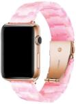 SmartWatcherz Műgyanta Apple Watch Szíj - Gyöngy Pink - Rose Gold, 38, 40, 41mm (90131)