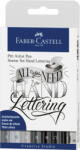 Faber-Castell Pitt Artist Pen Set Caligrafic 8 Buc Faber-castell