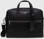Boss bőr táska fekete - fekete Univerzális méret - answear - 114 390 Ft