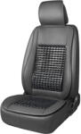 AMIO Husa scaun auto cu bile de masaj, suport lombar si tetiera, dimensiuni 147 x 68 cm, culoare Neagra (AVX-AM03649) - mobiplaza