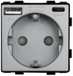 Tosyco Modul încărcător 1 x USB 1.1 A cu indicator LED [CLONE] [CLONE] (TOS-MESK-USB-AC-Y)