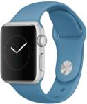 Mobile Tech Protection Curea Silicon Premium MTP Marime S pentru Apple Watch - Gray Blue, 42mm