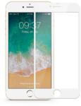 Mobile Tech Protection Folie Sticla Securizata Margini Usor Curbate 9D MTP iPhone 8 Plus Full Cover - White