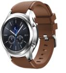 Mobile Tech Protection Curea Silicon Premium MTP Quick Release 22mm pentru Huawei Watch GT - Maro