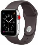 Mobile Tech Protection Curea Silicon Premium MTP Marime M pentru Apple Watch - Gri, 42mm