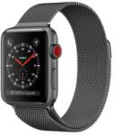 Mobile Tech Protection Curea Metalica Milanese MTP pentru Apple Watch - apple_negru, 42mm