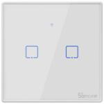 SONOFF Intrerupator Smart cu Touch WiFi + RF 433 Sonoff T2 EU TX (6920075727517)