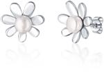 JwL Luxury Pearls Bájos fülbevaló valódi folyami gyöngyökkel Virágok JL0774 - vivantis