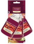 Yankee Candle Papír autóillatosító Black Cherry 3 db