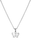 Hot Diamonds Bájos ezüst pillangó nyaklánc Flutter DP911 (lánc, medál) - vivantis
