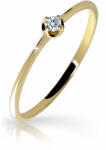 Cutie Diamonds Gyengéd sárga arany gyűrű gyémánttal DZ6729-2931-00-X-1 49 mm