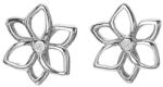Hot Diamonds Gyengéd ezüst fülbevaló gyémántokkal Virágok Diamond Amulets DE711