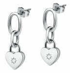 Morellato Divatos acél fülbevaló kristályokkal Abbraccio SAUB07