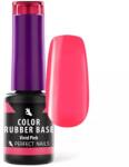 Perfect Nails Color Rubber Base Gel - Színezett Alapzselé 4ml - Vivid Pink