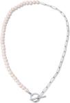 JwL Luxury Pearls Trendi acél nyaklánc valódi folyami gyöngyökkel JL0788 - vivantis