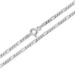 Brilio Silver Ezüst karkötő Figaro 19 cm 461 086 00165 04