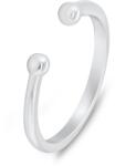 Brilio Silver Minimalista nyitott ezüst gyűrű RI104W 50 mm