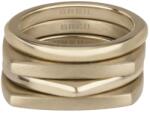 Breil Modern aranyozott gyűrű szett New Tetra TJ302 56 mm