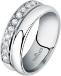 Morellato Csillogó acél gyűrű kristályokkal Bagliori SAVO160 52 mm