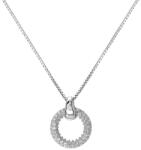 Hot Diamonds Csillogó ezüst nyaklánc gyémánttal és topázzal Forever DP901 (lánc, medál) - vivantis