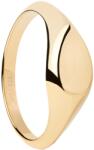 PDPAOLA Időtlen aranyozott gyűrű Devi Vanilla AN01-A53 52 mm