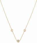 Liu Jo Gyönyörű aranyozott nyaklánc logókkal Fashion LJ2081