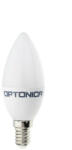 OPTONICA E14 C37 LED izzó 8W 710lm 6000K hideg fehér 180° 1428 (1428) - optonica