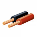 Somogyi Elektronic SAL KLS 0, 15 hangszóróvezeték, piros-fekete, 2 x 0, 15 mm2, 0, 15 mm elemi szál, 100 m/ tekercs, KLS_0_15 (KLS_0_15)