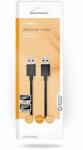 Nedis Cablu USB | USB 3.2 Gen 1 | Mufa USB-A | Mufa USB-A | 5 Gbps | Nichelată | 2, 00 m | Rotund | PVC | Negru | Cutie (CCGB61000BK20)