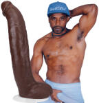 Doc Johnson Brickzilla Realistic ULTRASKYN Dildo 13"/33cm Chocolate Dildo