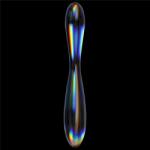 Lovetoy Twilight Gleam Glass Dildo Double Delight Dildo